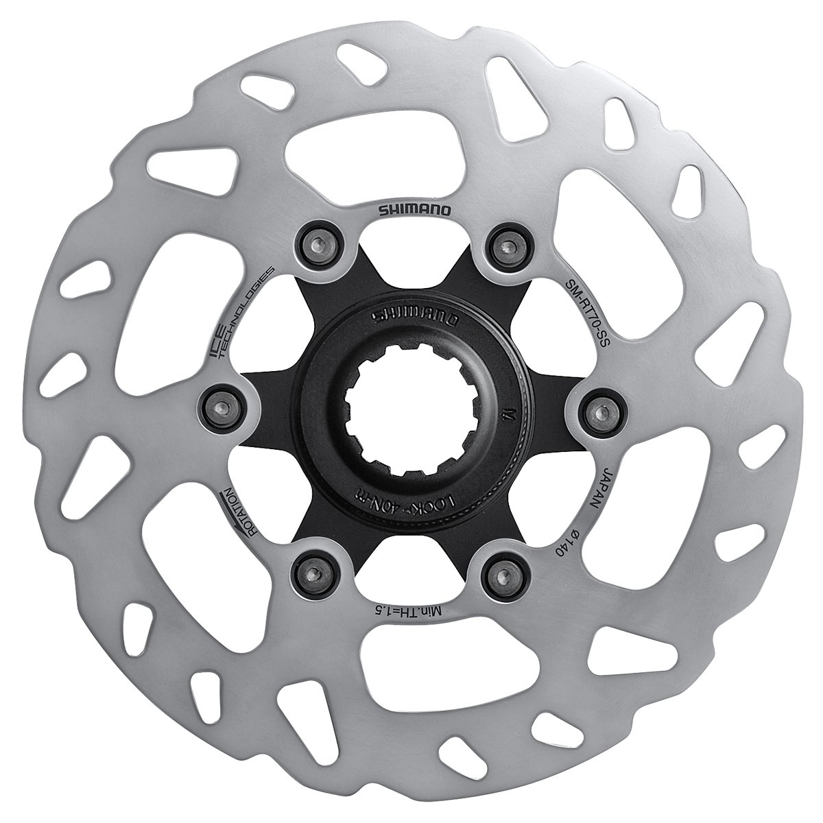 Rotor 140mm Center Lock Ice-Tech SM-RT70 Shimano