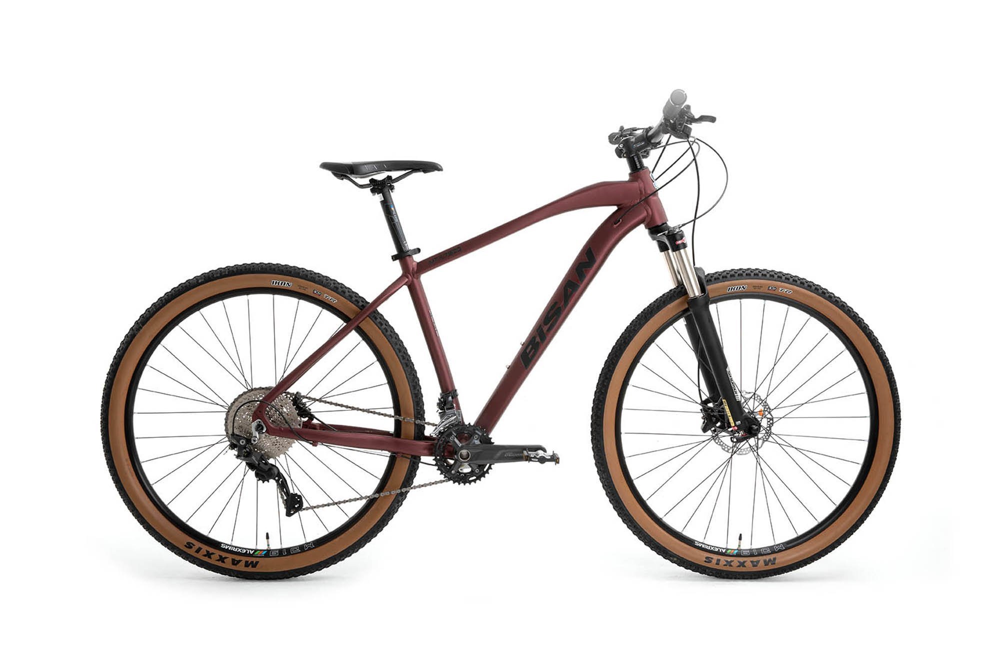 Bisan MTX 7600 27.5 Jant Dağ Bisikleti Bordo-Siyah 48 cm