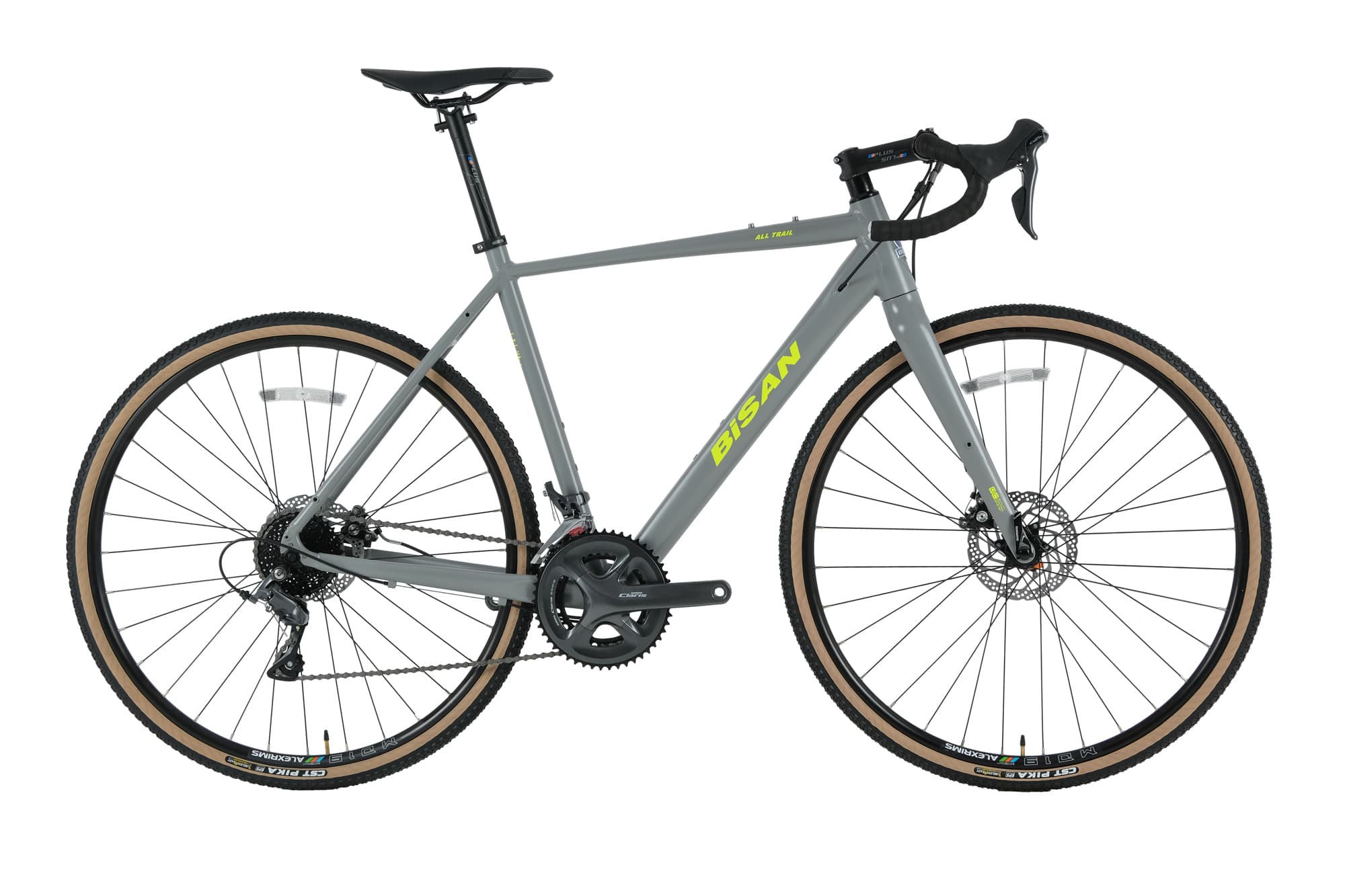 Bisan All Trail Eco Sora Gravel Açık Gri/Sarı