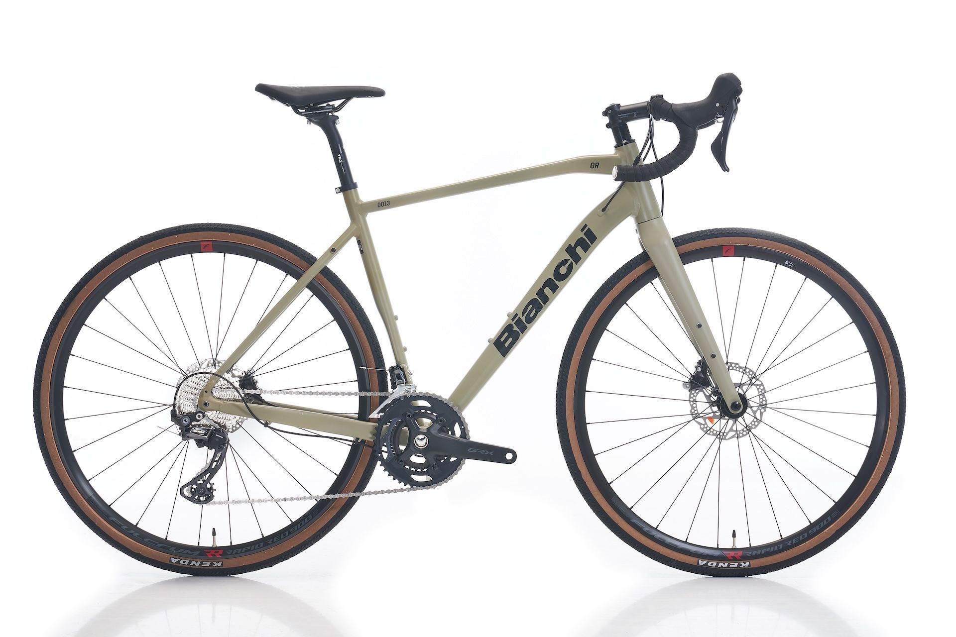 Bianchi Gr0013 Gravel Bisiklet Çimento-Siyah 50 cm