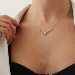 0.49 Karat Pırlanta Kolye