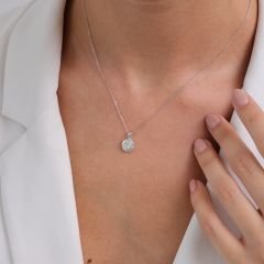 0.23 Karat Pırlanta Kolye