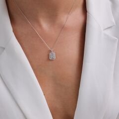 0.50 Karat Pırlanta Kolye