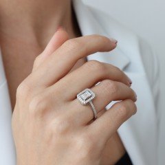 0.53 Karat Pırlanta Yüzük