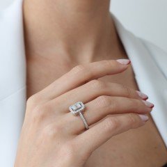 0.53 Karat Pırlanta Yüzük