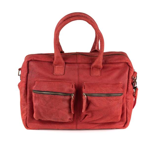 Breda Deri Laptop Çantası 17 İnç - Kenia Burgundy