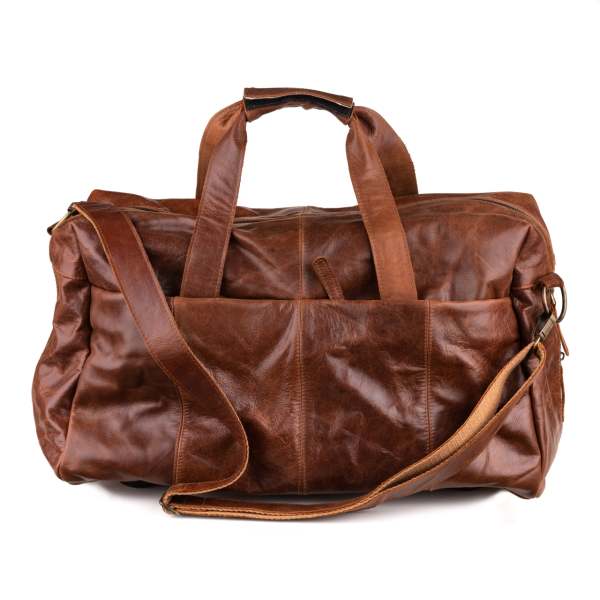 Zwolle Deri Spor ve Seyahat Çantası - Chill-line Dark Brown