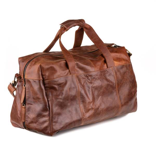 Zwolle Deri Spor ve Seyahat Çantası - Chill-line Dark Brown