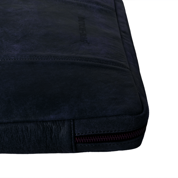 Deri Bilgisayar Kılıfı 15'' - Concrete Black