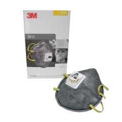 3M 9914 FFP1 Aktif Karbonlu Ventilli Toz Maskesi 10 Adet