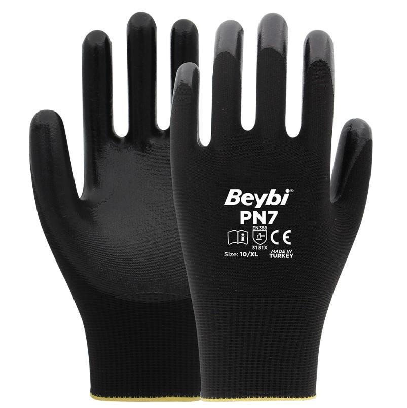 Beybi PN7 Nitril İş Eldiveni 24 lü
