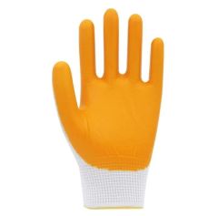 Beybi PN3 Polyester Örme Nitril İş Eldiveni Sarı 24' lü