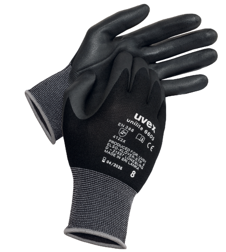 Uvex Unilite 6605 Koruyucu Montaj Eldiveni 10'lu
