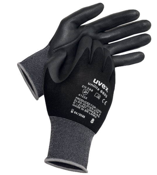 Uvex Unilite 6605 Koruyucu Montaj Eldiveni 10'lu