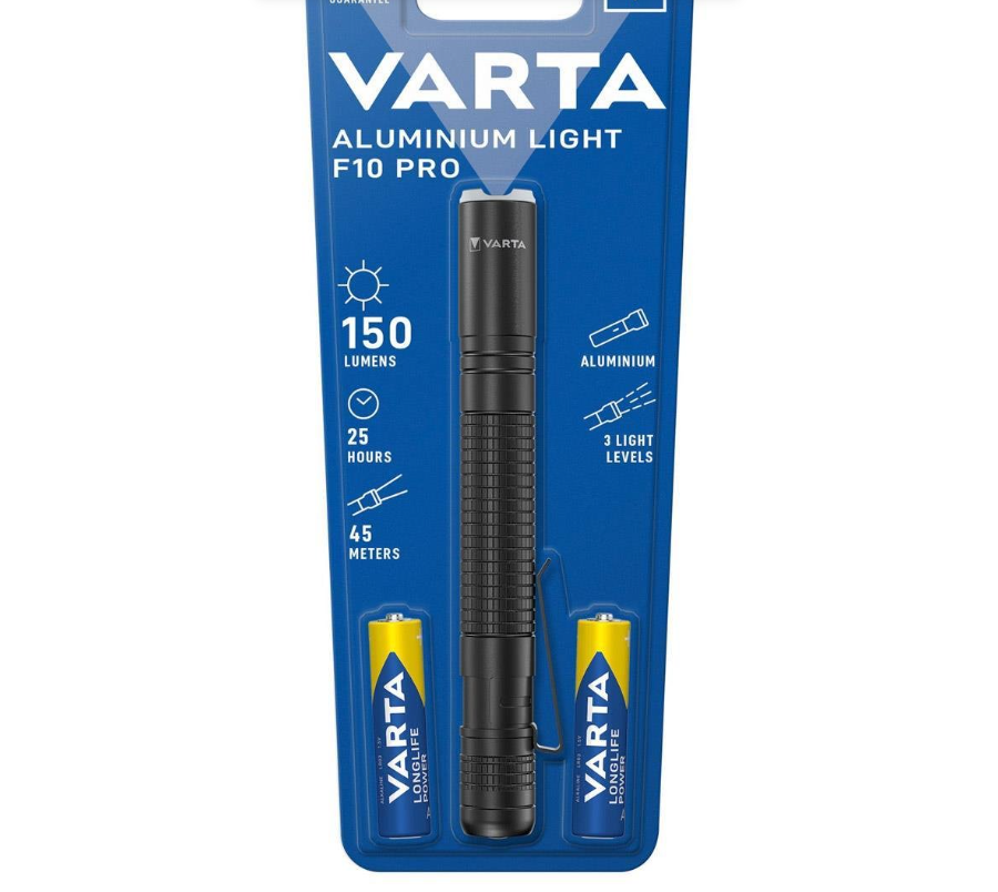 Varta 16606 Aluminium Light F10 Pro El Feneri