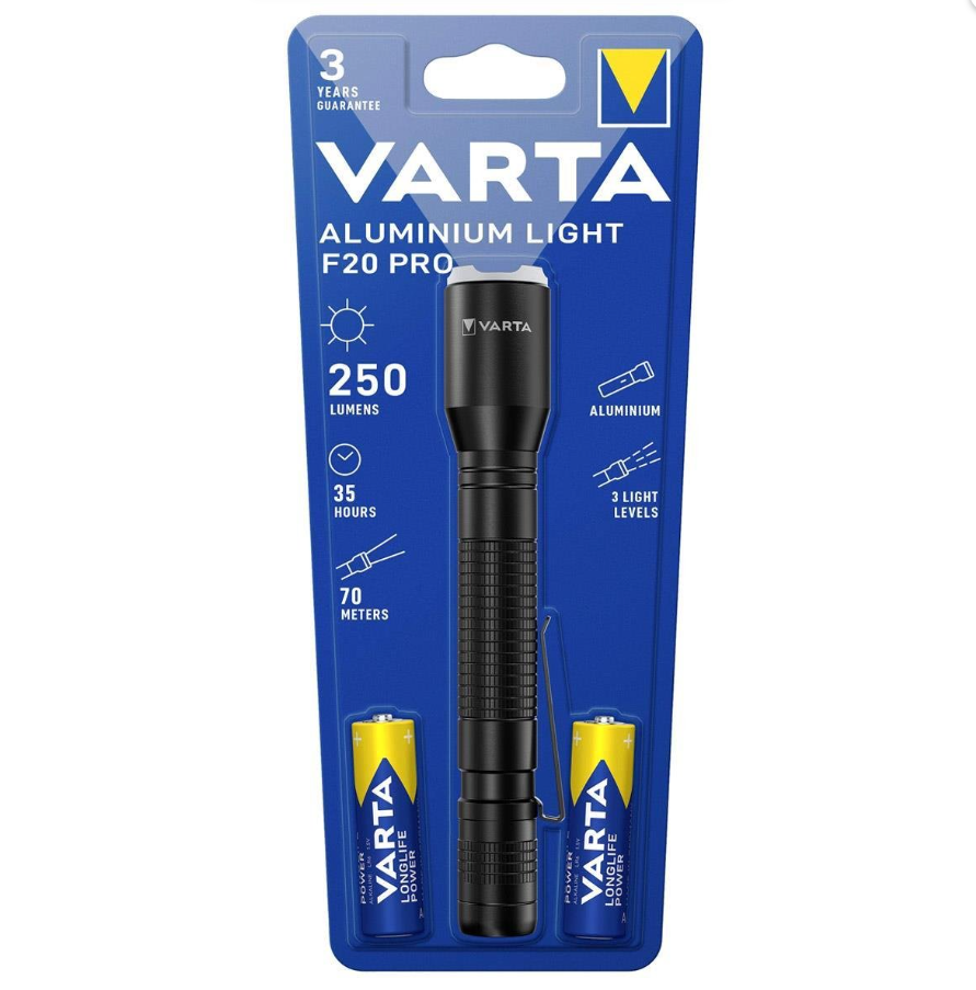 Varta 16607 Alüminyum F20 Pro El Feneri