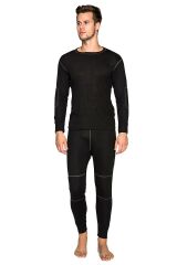 Thermoform Active Plus Yetişkin Termal İçlik Set Siyah