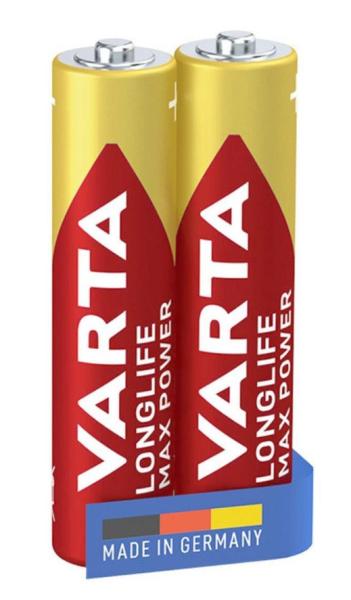 Varta 4703 Longlife Max Power Alkalin Aaa İnce Kalem Pil 2'li Paket
