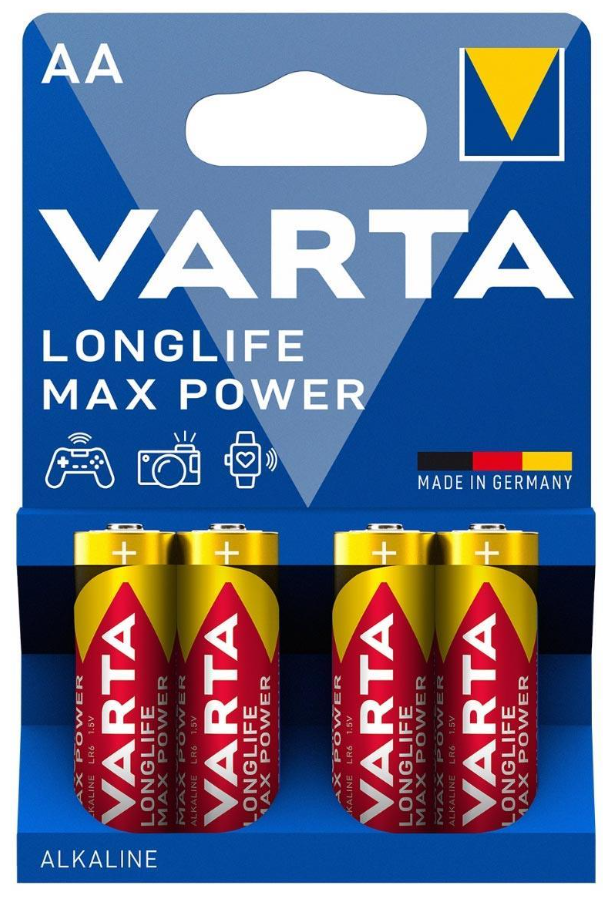 Varta 4706 Longlife Max Power Alkalin Aa Kalem Pil 4'lü Paket