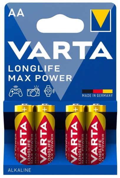 Varta 4706 Longlife Max Power Alkalin Aa Kalem Pil 4'lü Paket
