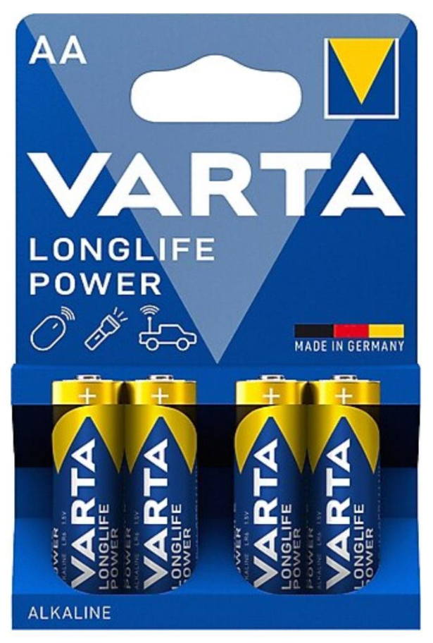 Varta 4906 Longlife Power Alkalin Aa Kalem Pil 4'lü Paket