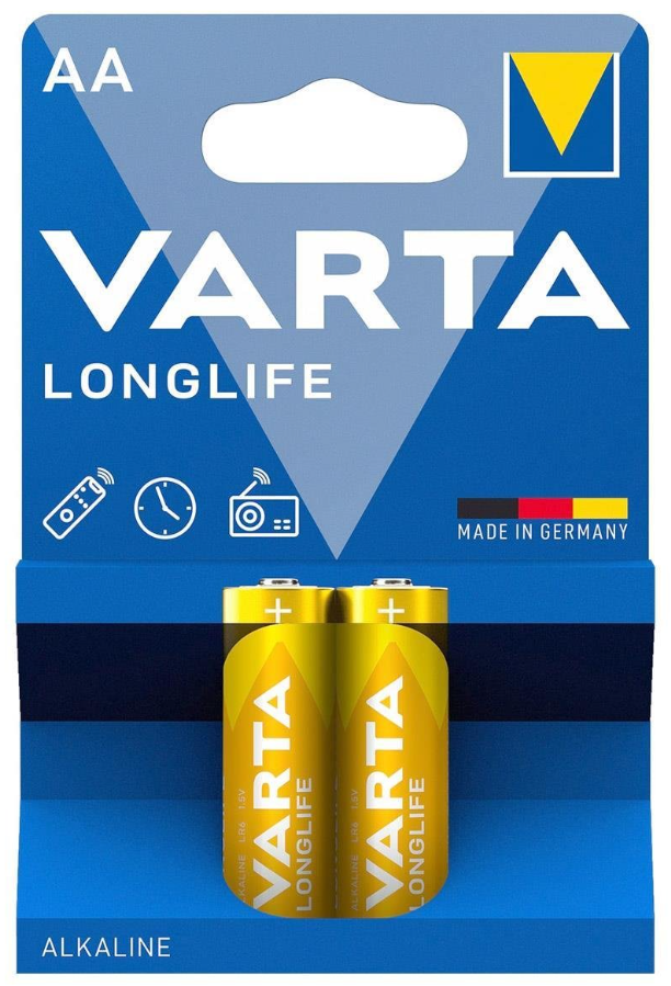 Varta 4106 Longlife Alkalin Aa Kalem Pil 2'li Paket