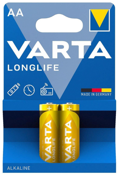 Varta 4106 Longlife Alkalin Aa Kalem Pil 2'li Paket