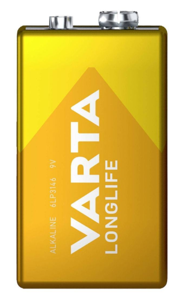 Varta 4122 Longlife Alkalin 9v Pil