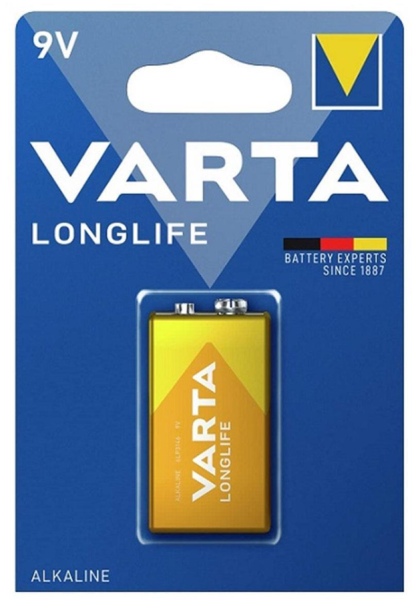 Varta 4122 Longlife Alkalin 9v Pil