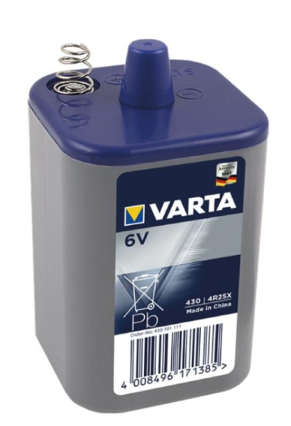 Varta 430 4r25x 6v Yaylı Pil
