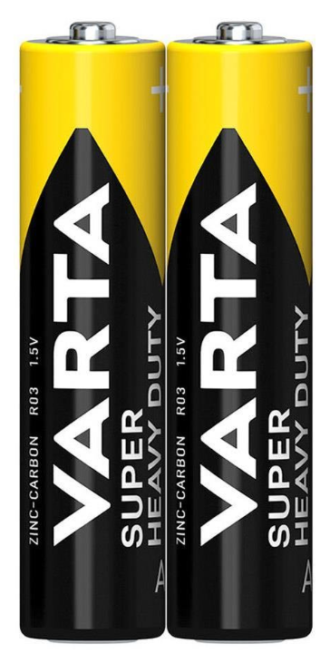 Varta Superlife Manganez Aaa İnce Kalem Pil 2'li Shrink