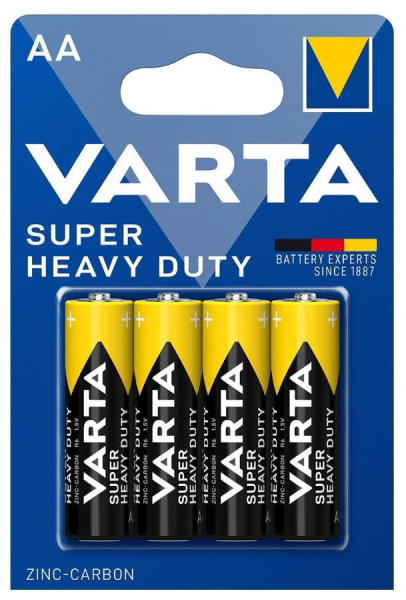 Varta Superlife Manganez AA Kalem Pil 4'lü Paket