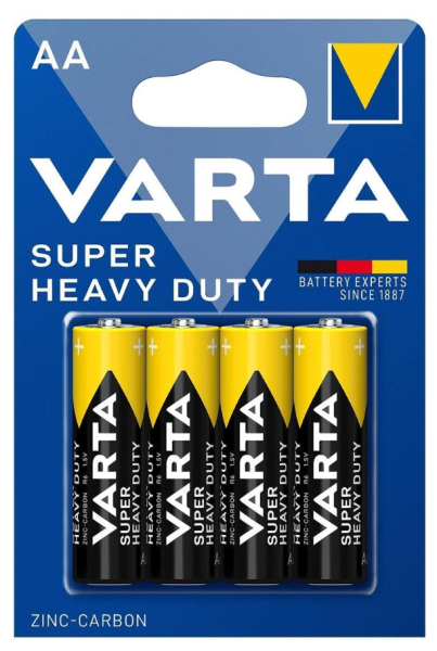 Varta Superlife Manganez Aa Kalem Pil 4'lü Paket