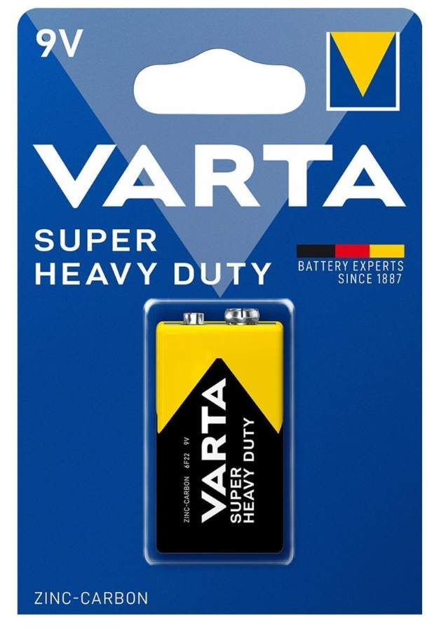 Varta Superlife Manganez 9v Pil