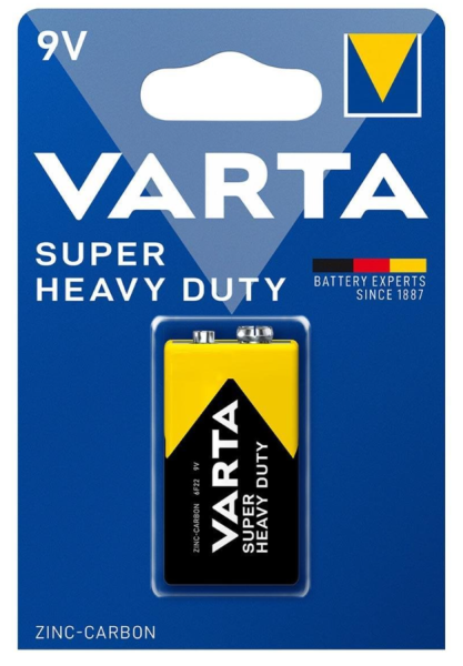 Varta Superlife Manganez 9v Pil