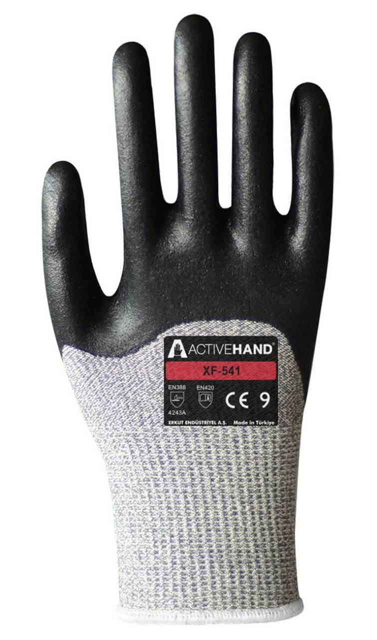 Activehand XF-541 Köpük Nitril Kaplı Kesilmez Eldiven