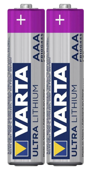 Varta 6103 Lityum Aaa İnce Kalem Pil 2'li Paket