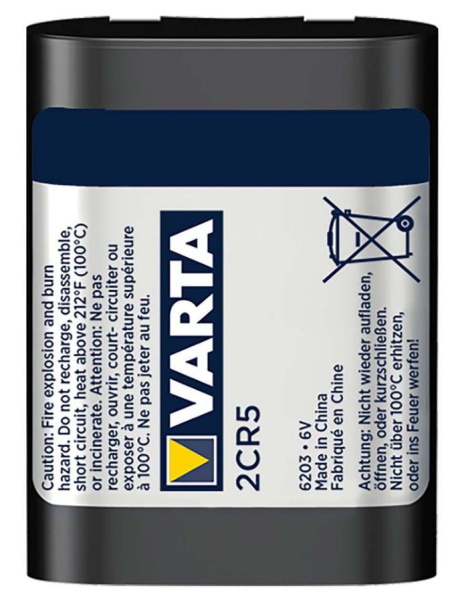 Varta 6203 Professional 2CR5 6V Lityum Pil