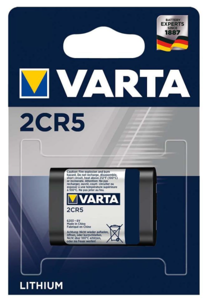 Varta 6203 Professional 2CR5 6V Lityum Pil