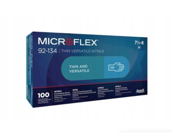 Ansell Microflex 92-134 Nitril Eldiven 1 Paket