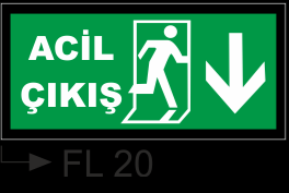 Acil Çıkış Yönlendirme Levhaları
