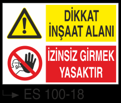 İlk Yardım İkaz Levhaları