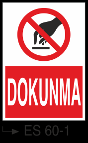 Makina Uyarı ve Bilgilendirme Levhaları