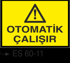Makina Uyarı ve Bilgilendirme Levhaları