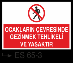 Ocak-Haddehane-Döküm İkaz Levhaları
