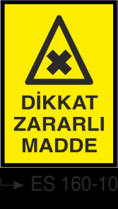 Tehlikeli Madde İkaz Levhaları