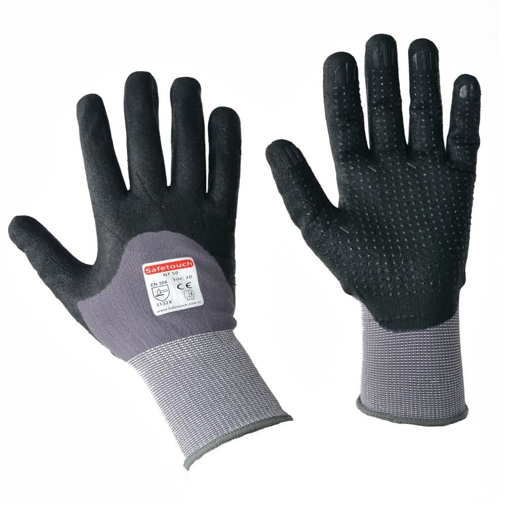 Safetouch NT 50 Köpük Nitril Eldiven 10'lu
