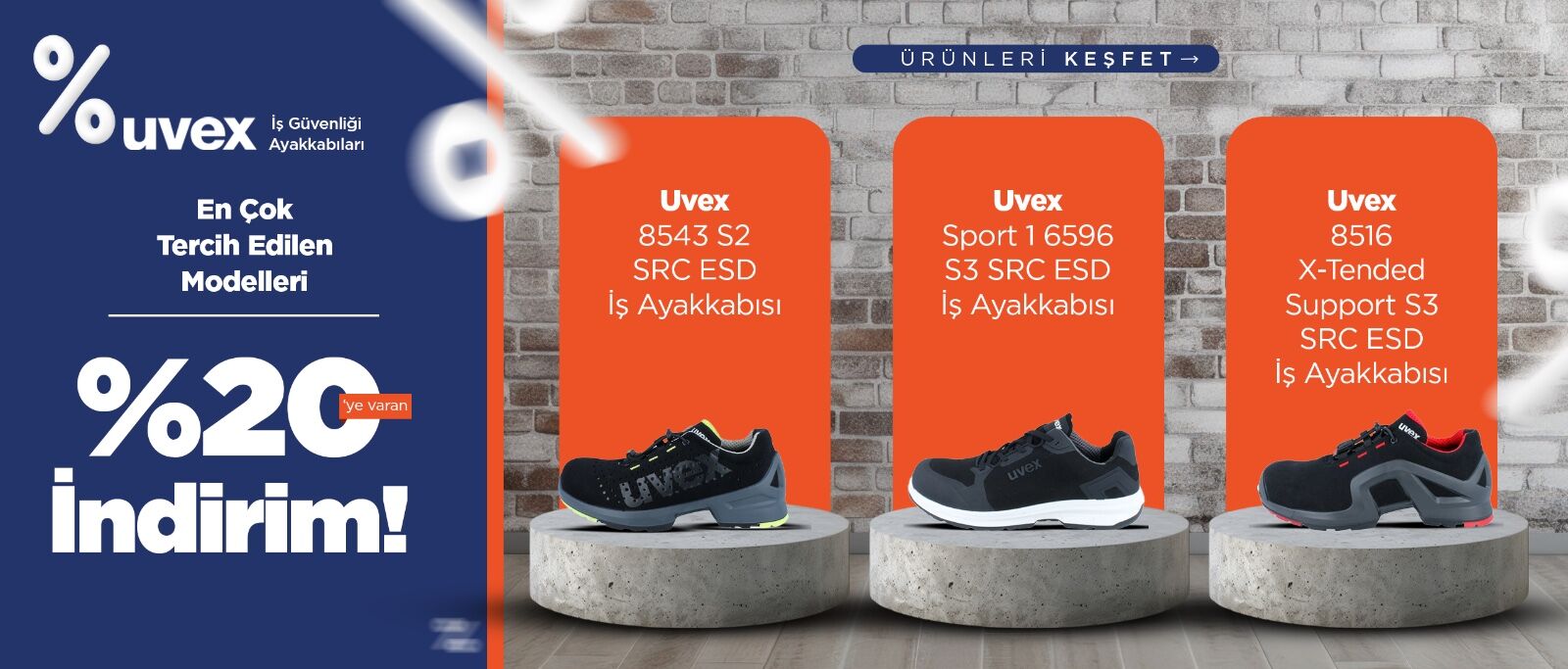 Uvex İş Ayakkabısı Modelleri