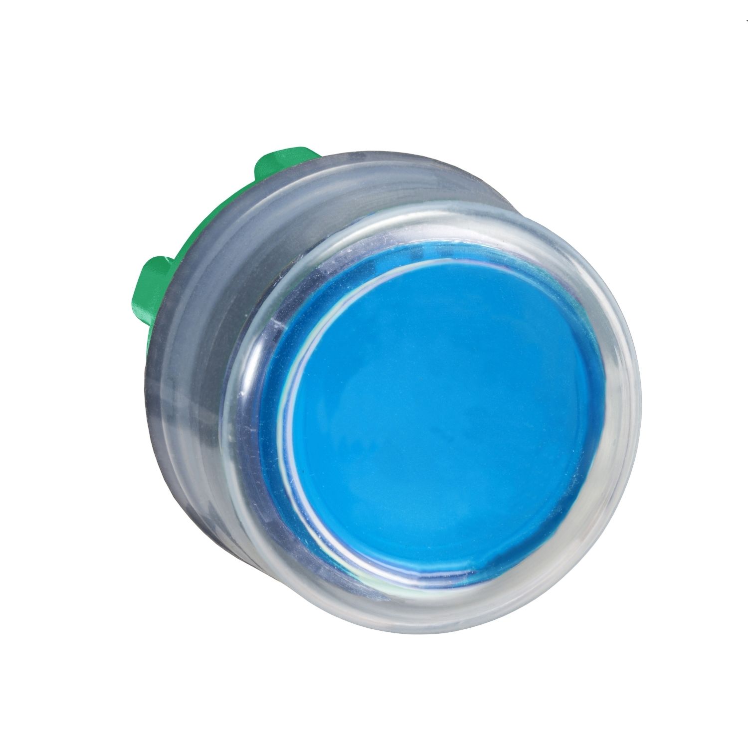 Schneider Electric ZB5AP6 Mavi Çıkık Basmalı Düğme Başlığı Ø22 Yaylı Dönüş İşaretsiz
