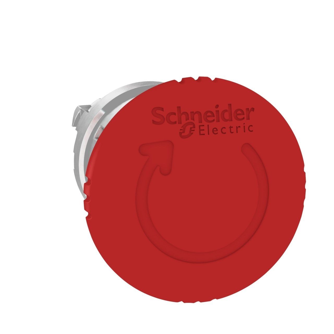 Schneider Electric ZB4BS844 Kırmızı Ø40 Acil durdurma butonu başlığı Ø22